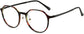 Tammy Geometric Tortoise Eyeglasses from ANRRI, angle view