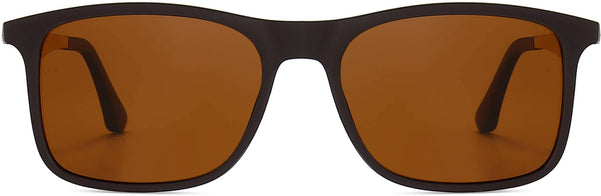 Violet Brown Stainless steel Sunglasses from ANRRI