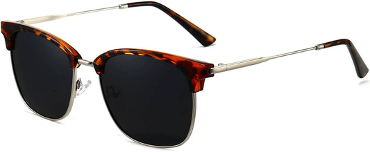 Vivian Tortoise Plastic Sunglasses from ANRRI, angle view