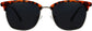 Vivian Tortoise Plastic Sunglasses from ANRRI, front view