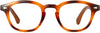 Watson Round Tortoise Eyeglasses from ANRRI, front view