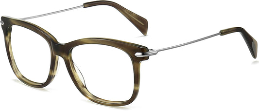 Willow Cateye Tortoise Eyeglasses from ANRRI, angle view