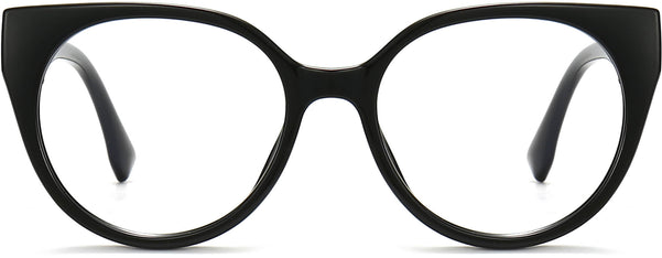Winifred Cateye Black Eyeglasses from ANRRI
