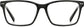 Winston Rectangle Black Eyeglasses from ANRRI, front view