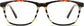 griffin acetate rectangle red tortoise Eyeglasses from ANRRI, front view