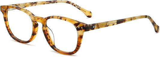 kingsley acetate square tortoise Eyeglasses from ANRRI, angle view