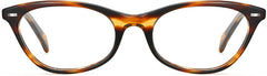 novis cateye tortoise Eyeglasses from ANRRI, front view