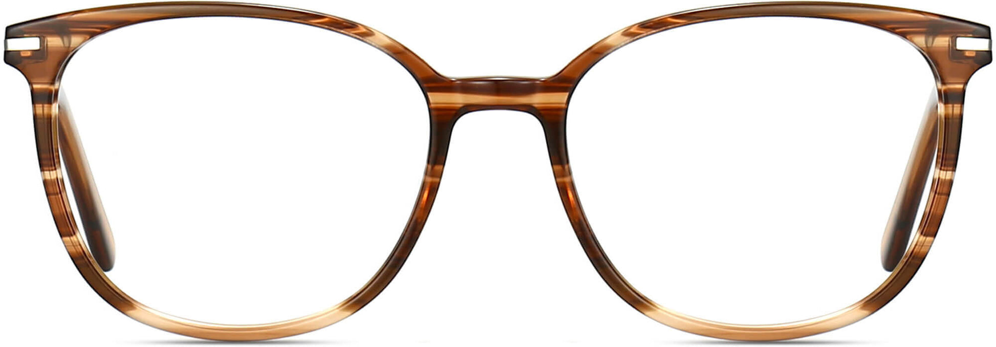 Knoxville Cateye Tortoise  Eyeglasses from ANRRI, front view