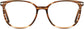 Knoxville Cateye Tortoise  Eyeglasses from ANRRI, front view