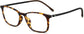 elgrad rectangle tortoise Eyeglasses from ANRRI, angle view