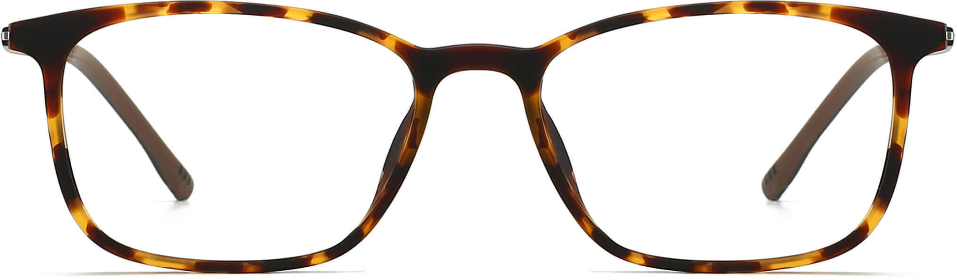 elgrad rectangle tortoise Eyeglasses from ANRRI, front view
